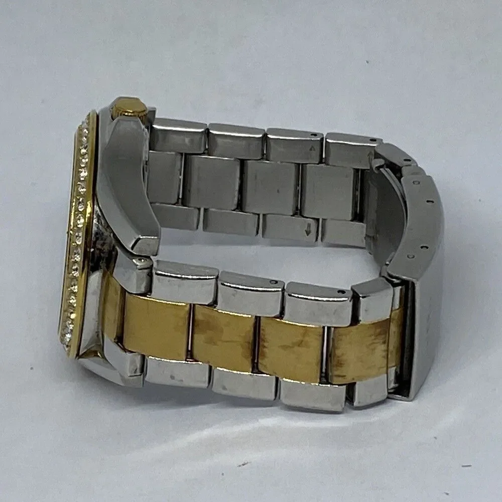 Fossil Riley ES3204 Women's Gold Stainless Steel Analog Dial Quartz Watch OP801